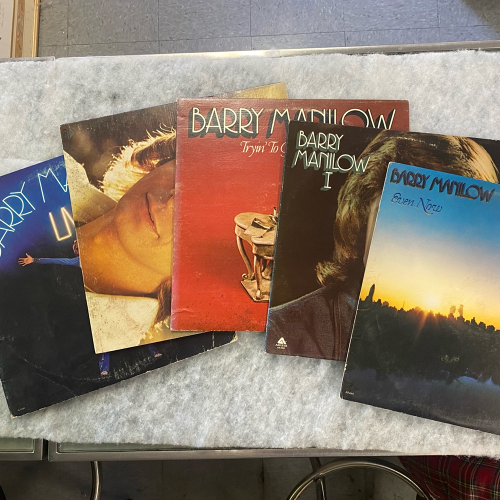 Barry Manilow Vinyl Record Collection